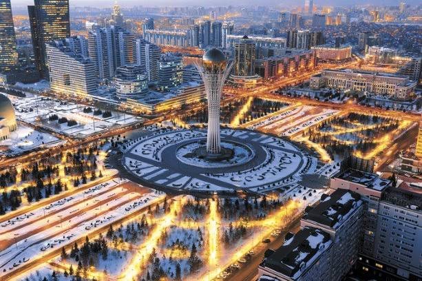 Astana Futuristic Architecture Skyline